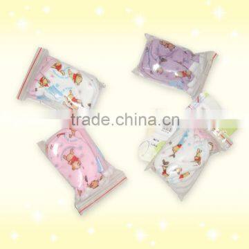 100% cotton newbown baby gloves