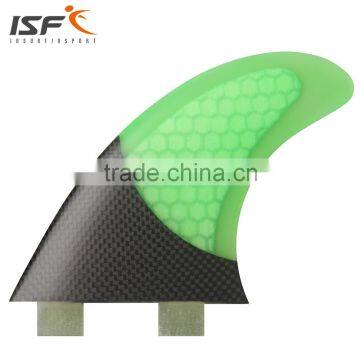 fiberglass honeycomb thruster surfboard fin