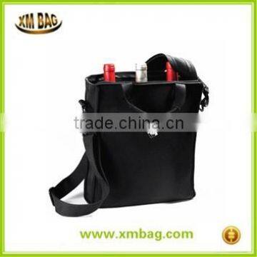 Xiamen factory supply Neoprene 3 bottle wine bag,wine bottle bag,wine tote bag