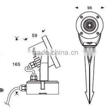 6W 2015 Hot Sell New LED Garden Light photo-2