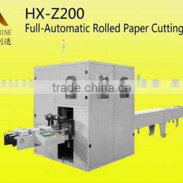 Full-automatic rolled paper cutting machine