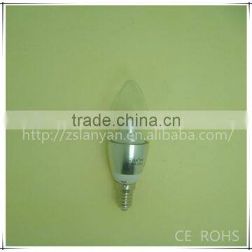 5W E12 E14 Transparent Glass Led Candle Light With CE ROHS GS SAA photo-3