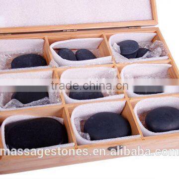 Cheap Black Basalt Hot SPA Massage Stone Gifts