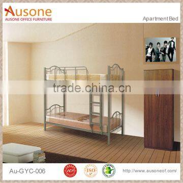 Cheap Strong double decker metal bed in low price