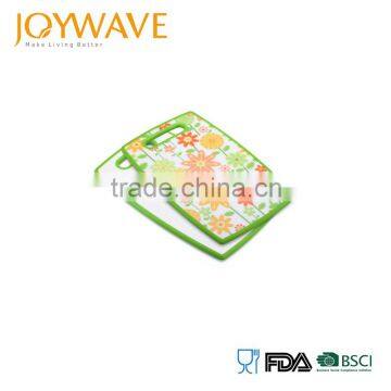 pp cutting board with deco cutting board