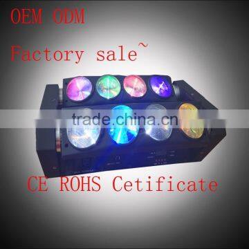 13/46CH 8*10W RGBW 4in1/whit DMX 512 Led Moving Head 4x Light photo-3