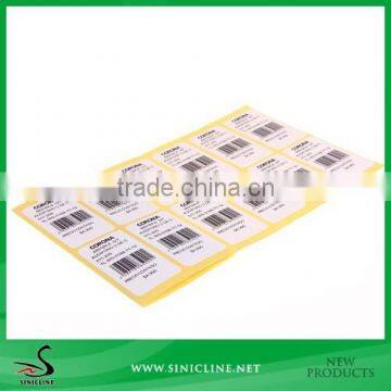 Sinicline Custom Adhesive Sticker Barcode Labels Wholesale