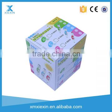 Wholesale Custom printed Clear PVC Correction Fluid & Tape box