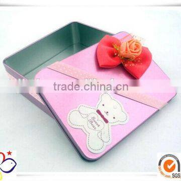 new product wedding box/decorative christmas gift boxes/christmas tin box