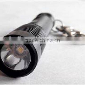 Aluminium LED Keychain Torch & AAA Dry Battery Flashlight photo-2