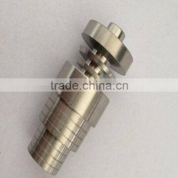 stock Adjustable Freeshipping Titanium Nail Domeless 6 in 1 10mm/14mm & 19mm Male and Female