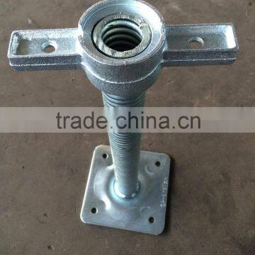 Adjustable Screw Jack Base For Ringlock Scaffolding System