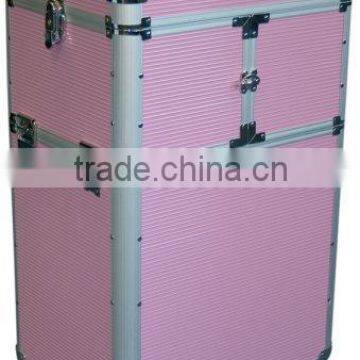 Beauty-Boxes Genoa Pink Cosmetics and Make-up Trolley Quality Choice photo-3