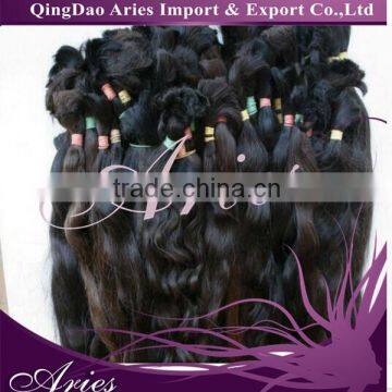 6A top quality virgin body wave bulk hair for braiding