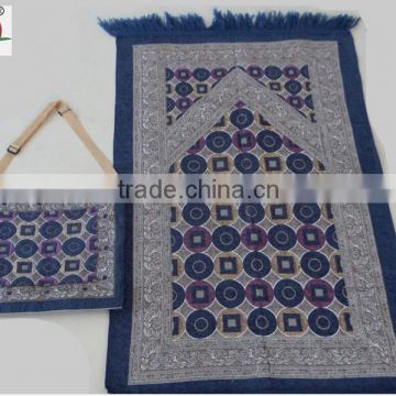 Prayer mat muslim carpet with bag BT802