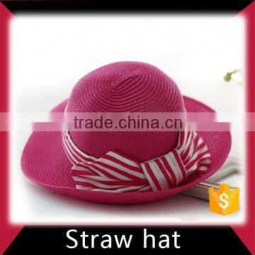 boater straw baseball cap