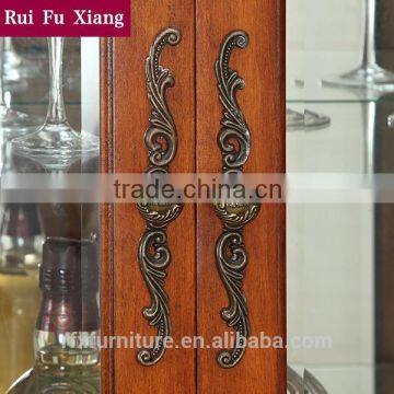 Hardwood Wine and Liquor Cabinet Rack With Glass Holders for Living Room Furniture Set Z-204 photo-3