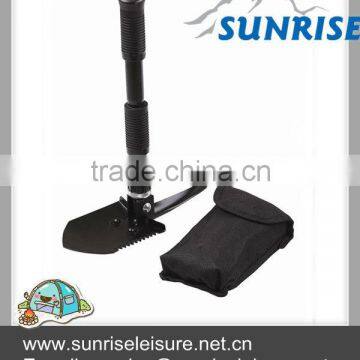 83036# mini multi-function folding shovel survival trowel dibble pick camping outdoor tool