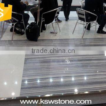 Zebra Black China White and Black Marble Slab photo-5