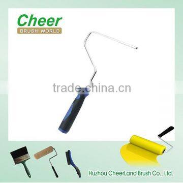 european paint roller handles, rubber handle roller frame/paint roller frame