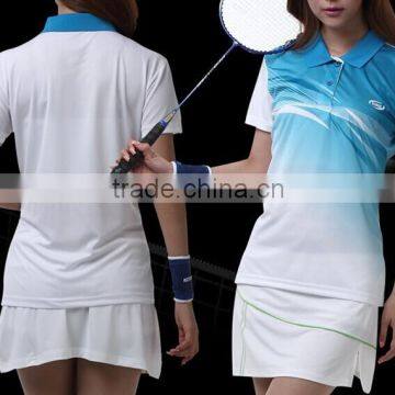 custom wholesale women badminton jersey