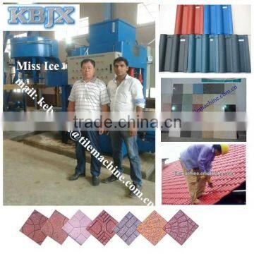 KB-125C different kind roof tiles production line