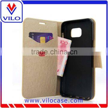 Buckle Card Slot Leather Flip Case for Samsung Note 5 photo-5