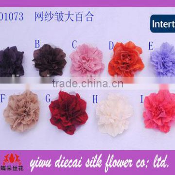 Garment use corsage fabric flower