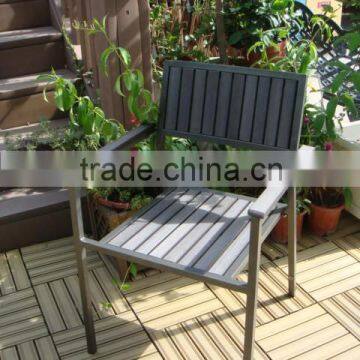 High-density Polywood Outdoor Patio Chair With Armrests