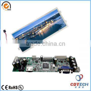 12.3inch TFT LCD Module Display with HDMI+WVGA+ AV Driver Controller Board