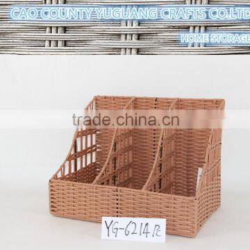 most popular factory sale decorative plastic basket with custom logo