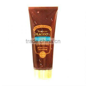 3w clinic premium placenta clear foam cleansing 180ml