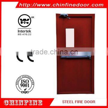 Low Price 2.0H(120MINS) Fire Door Fire Rated Door Fire Exit Door With BS and UL Certificate Quality Choice