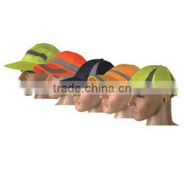 high Visibility reflective safety Baseball Hat