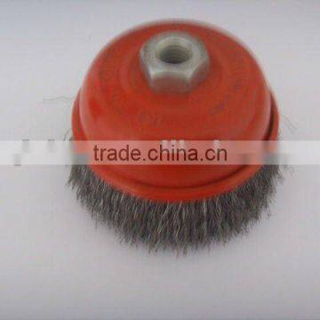 abrasive nylon cup brush