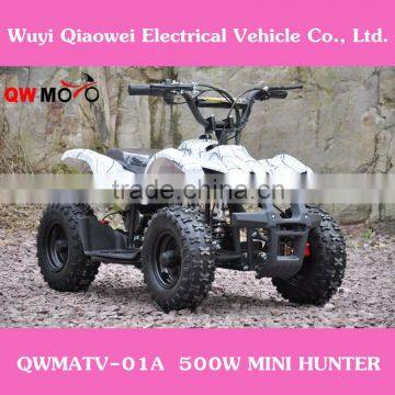 2016 QWMOTO Kids electric bike MINI kids quad ATV Electric quad Bike 500W 800W 1000W Quad ATV