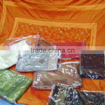 WHOLESALE LOTS OF INDIAN SILK LUXURY BEDSPREADS SET SPECIALLY DESIGNED FOR CORPORATE GIFTS WEDDING GIFTS