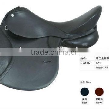 Impact All purpose leather horse saddle