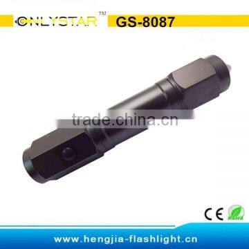 GS-8087 aluminum 9 led seat belt cut and glass break hammer emergency led fleshlight with CE&ROHS