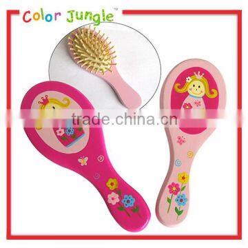 Decorative hair combs for kids, cute types of hair brush comb