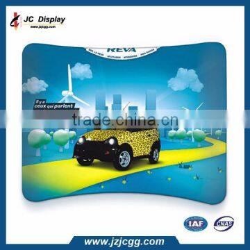 Exibition aluminum display rack tension fabric frame fabric display