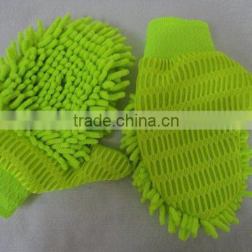 microfiber car cleaning mitt