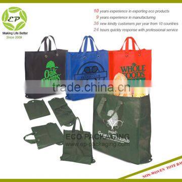 Eco Reusable Nonwoven Foldable Shopping Bag