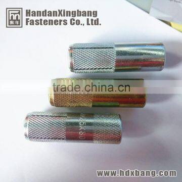 Professional manufacture of DIN drop in anchor zinc plated