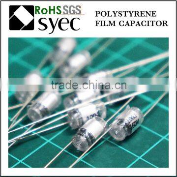 Factory Brand Axial Lead 2700pF 50V Polystyrene Film Capacitor