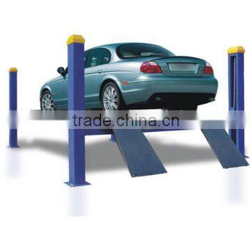 Simple 4 post car lift sale price 2.7 ton