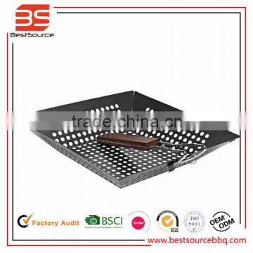 2016 Fashionable New Style Aluminum Square BBQ Grill Pan Camping Tool