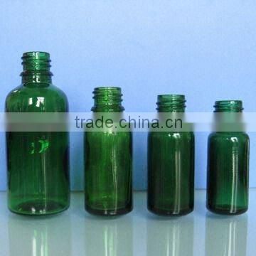 Green Glass Bottles For Cosmetic OIl