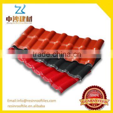 Building plastic materials resin roofing sheet for steel structure roof design