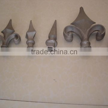 garden wall fence finial cast aluminum